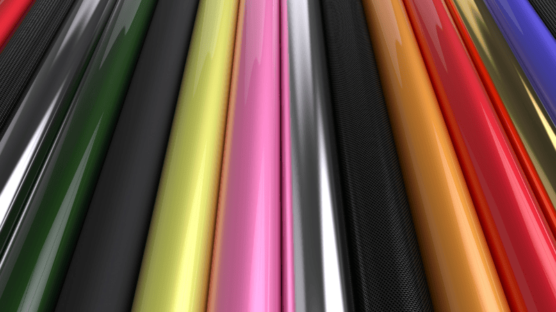 Different finishes and colors