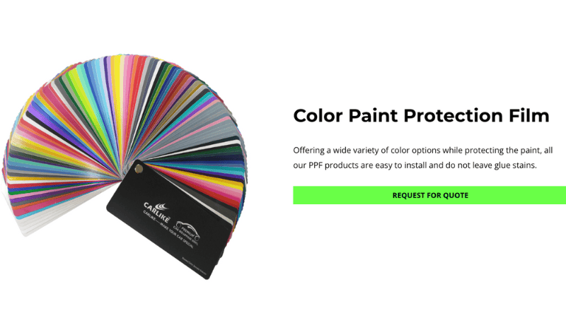 Color PPF of Carlike