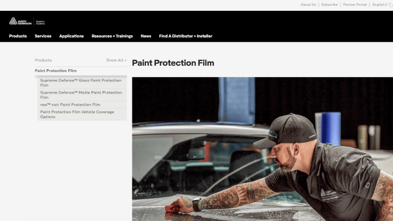 The official website of Avery Dennison