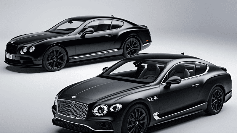 cars with satin black wrap and matte black wraps