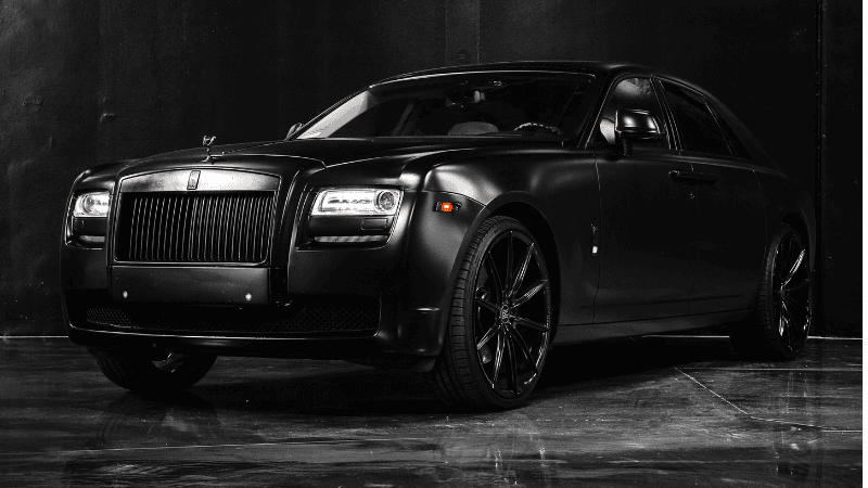 A Vantablack car