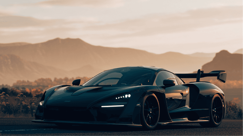 Vantablack Wrapped sports car