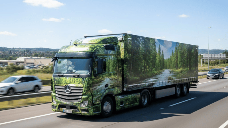 Truck wraps make your truck eye-catching while acting as a protective shield.
