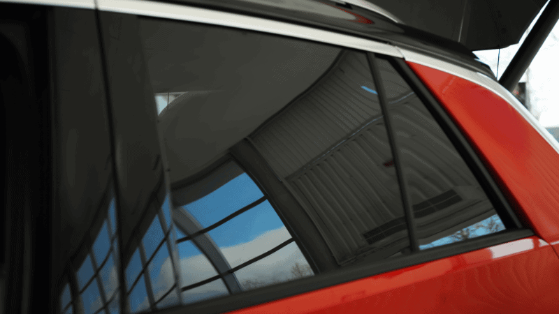 The car tinting makes your ride stand out with an elegant look.