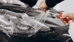 PPf is an invisible sheet on cars that protects cars from scratches and dust