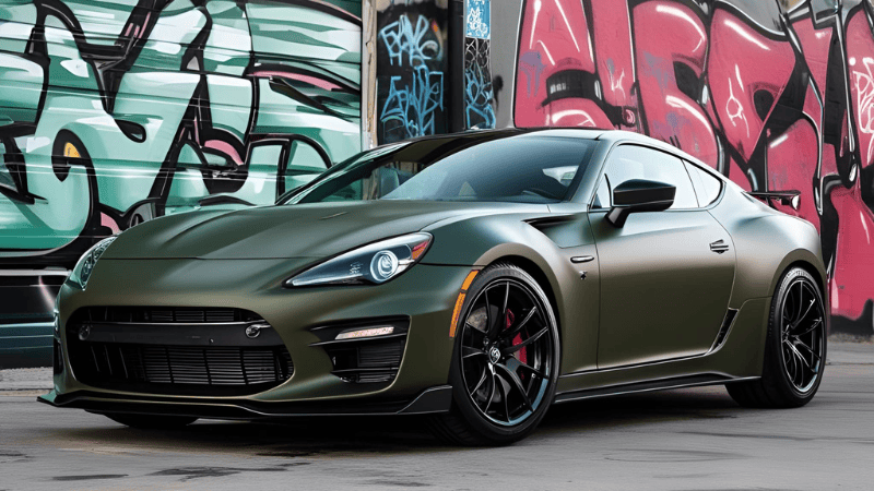 Army Green / Military Green Vinyl Wraps
