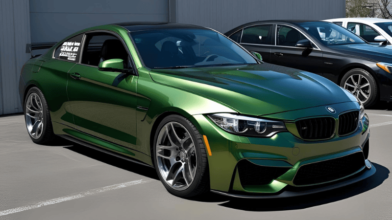 Metallic / Chrome Green Vinyl Wraps