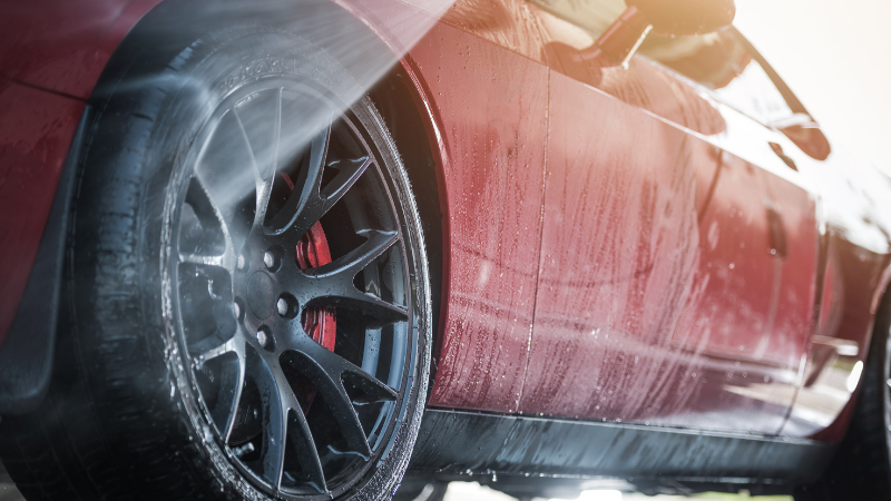 Regular car washing