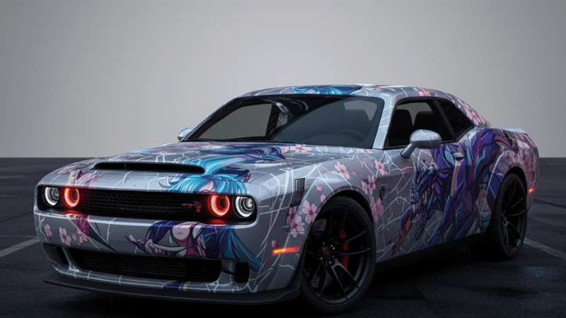 Anime Car Wrap Designs