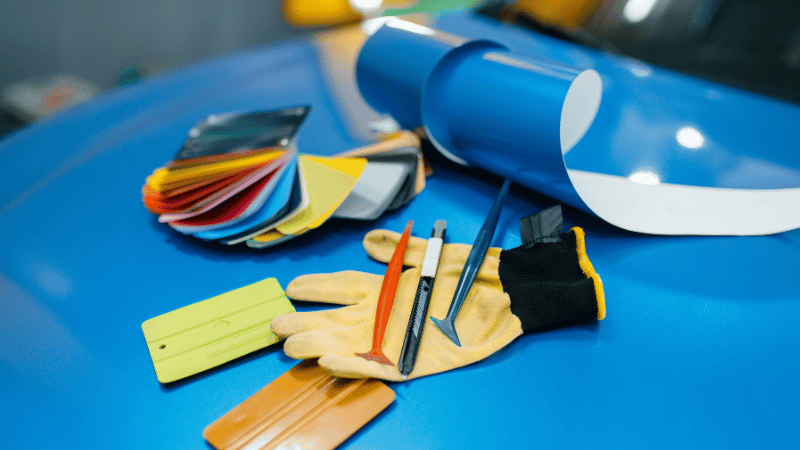 car wrap tools