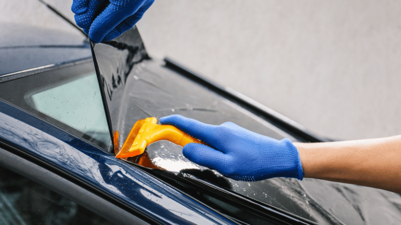 Car Window Tint installation
