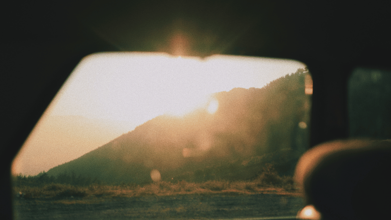 sun glare