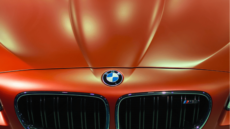 Satin finish for BMW