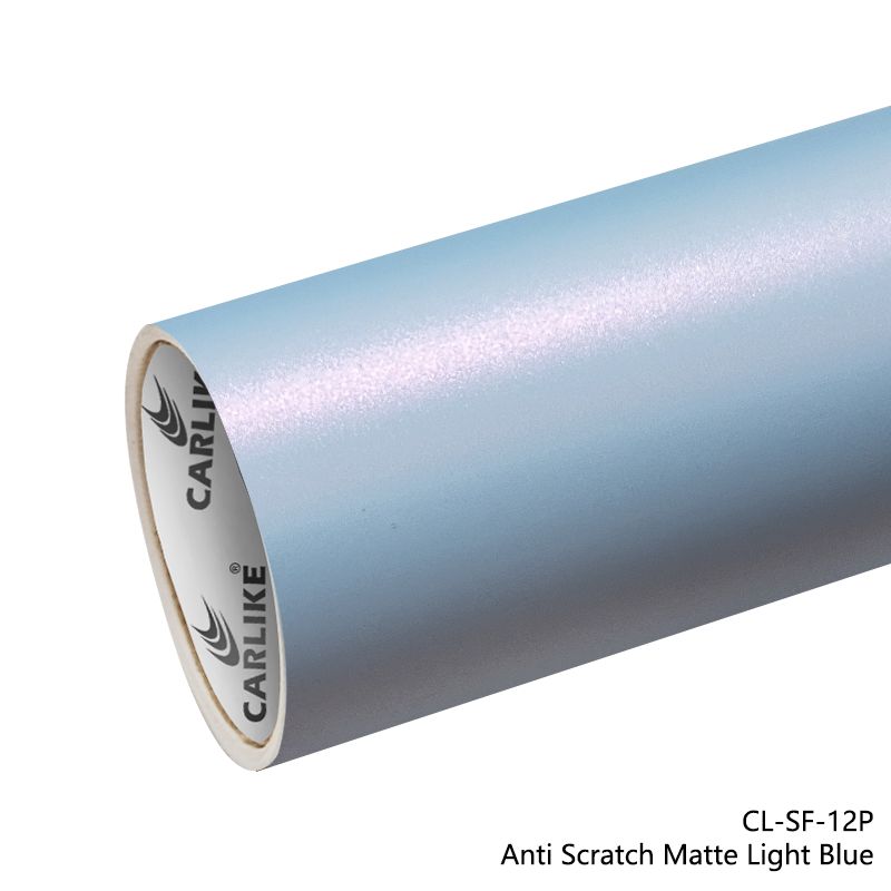 Anti Scratch Matte Light Blue Vinyl Wrap