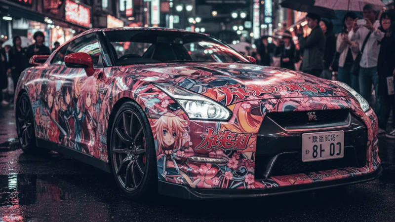Anime Car Wrap