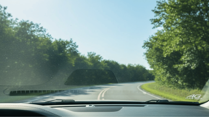 Anti-Glare windshield film