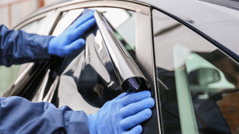 Application of window film