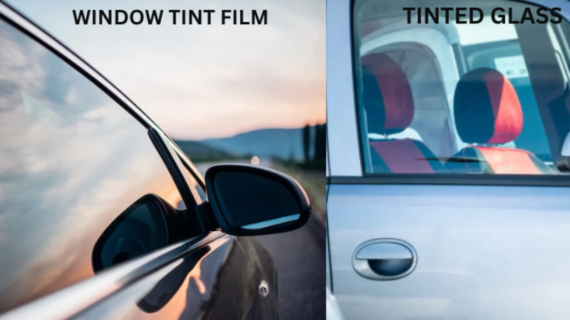 tint film vs tinted glass