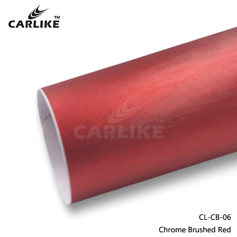 Chrome Brushed Red