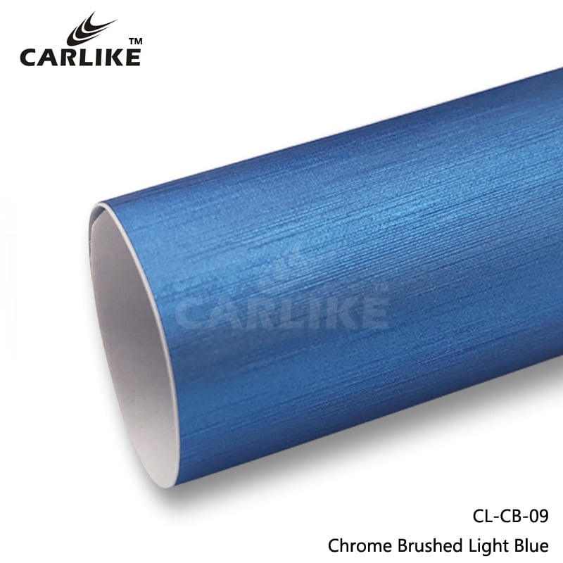 Chrome Brushed Light Blue