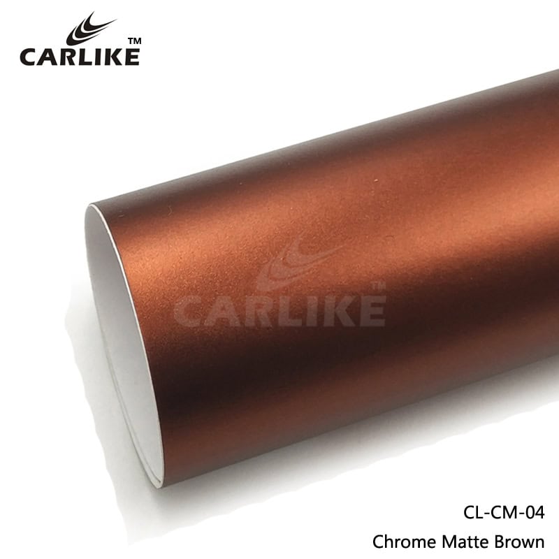 Chrome Matte Brown Vinyl Wrap