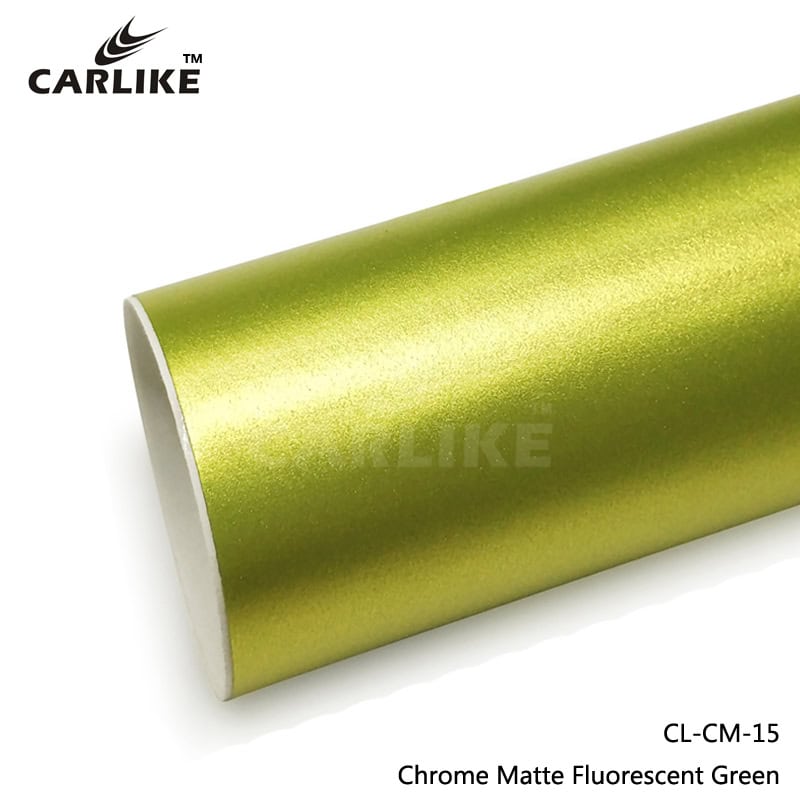 Chrome Matte Fluorescent Green