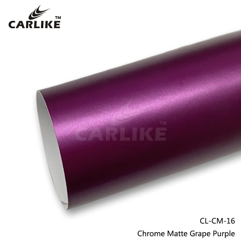 Chrome Matte Grape Purple Vinyl Wrap