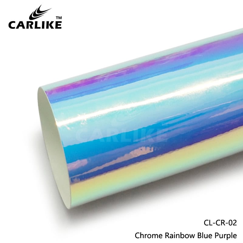 Chrome Rainbow Blue Purple