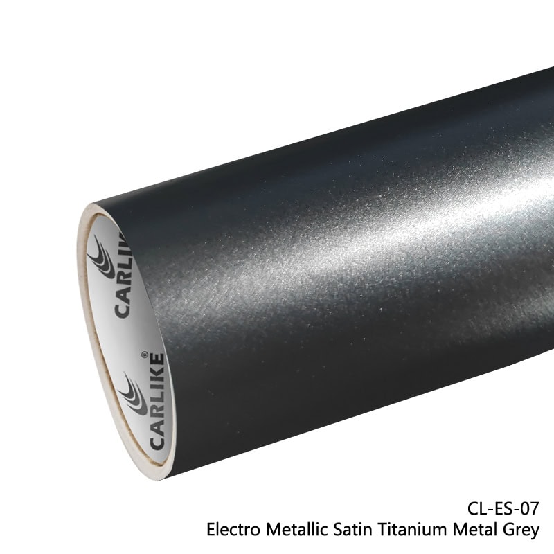 Electro Metallic Satin Titanium Metal Grey