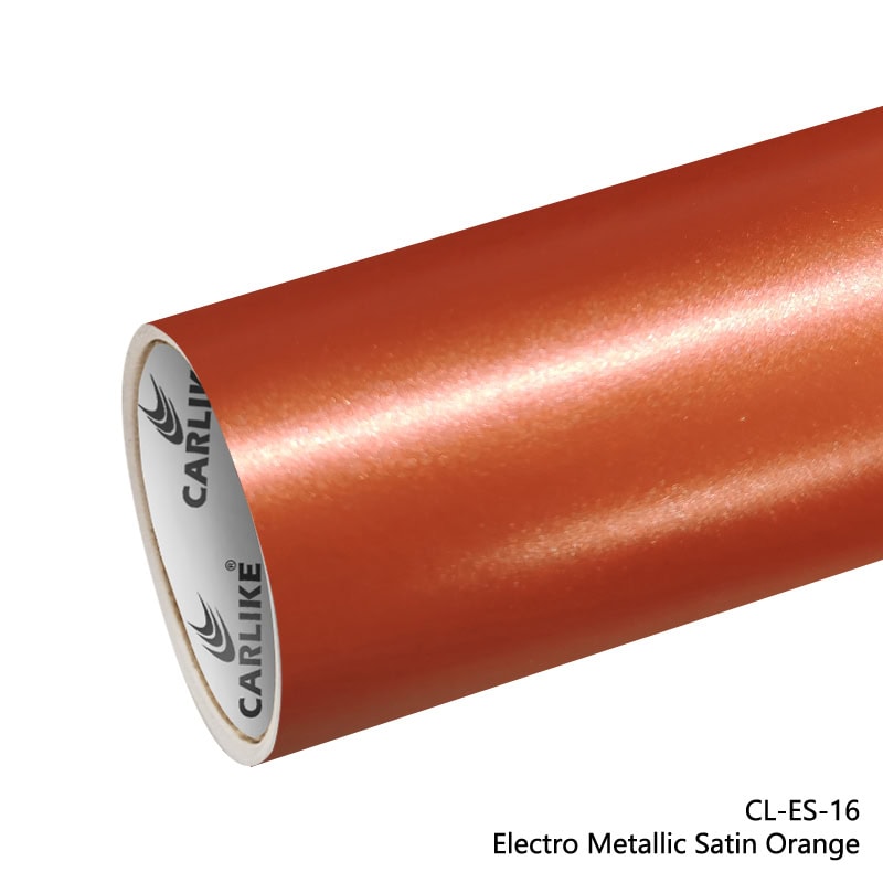 Electro Metallic Satin Orange