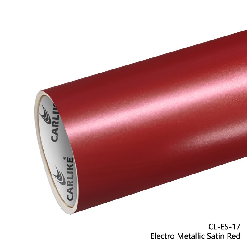 Electro Metallic Satin Red
