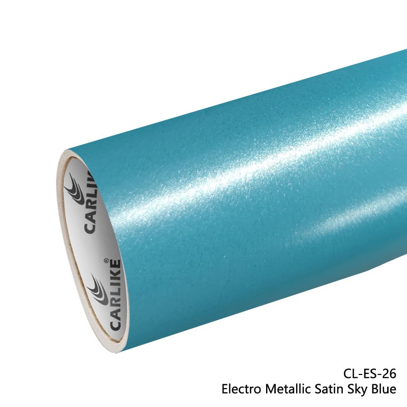 Electro Metallic Satin Sky Blue