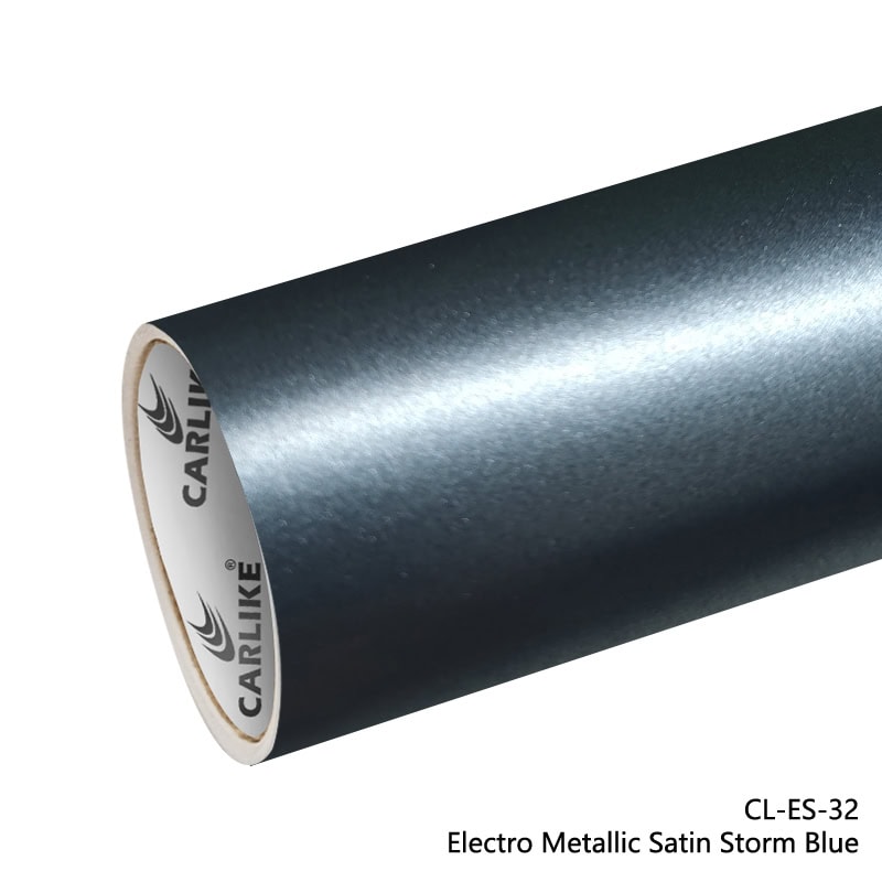 Electro Metallic Satin Storm Blue