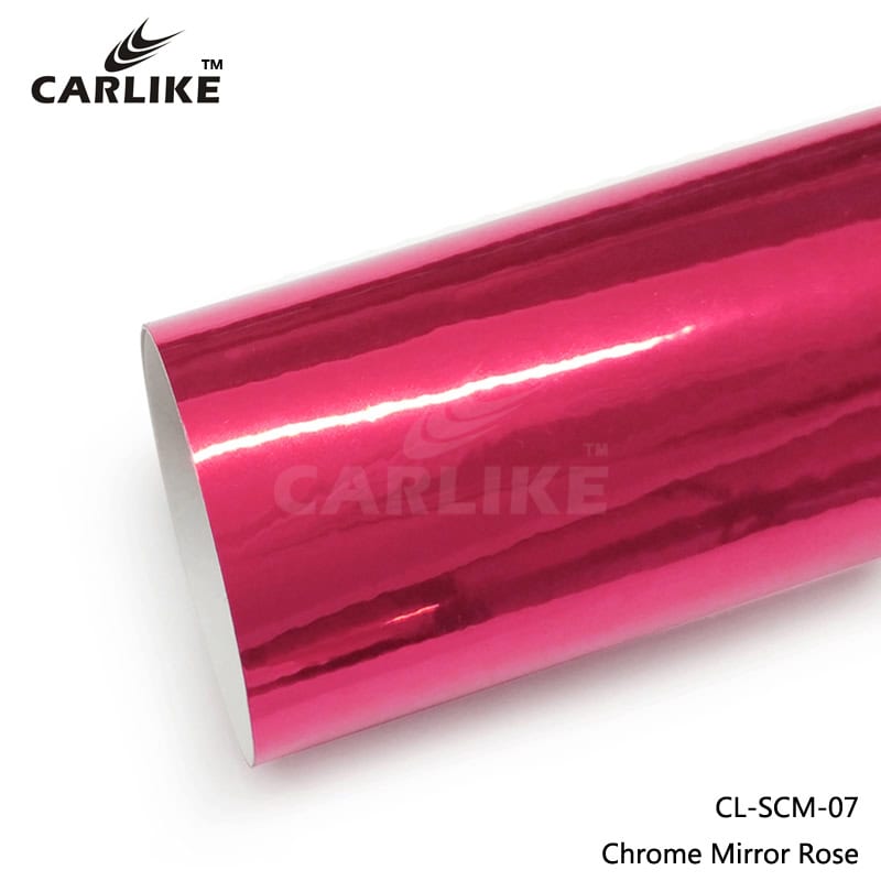 Chrome Mirror Rose Red