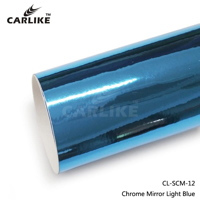 Chrome Mirror Light Blue