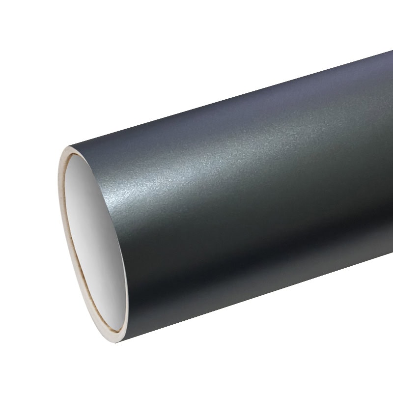 Ultra Matte Satin Metallic Grey Blue