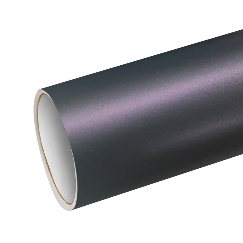 Ultra Matte Satin Metallic Black Purple