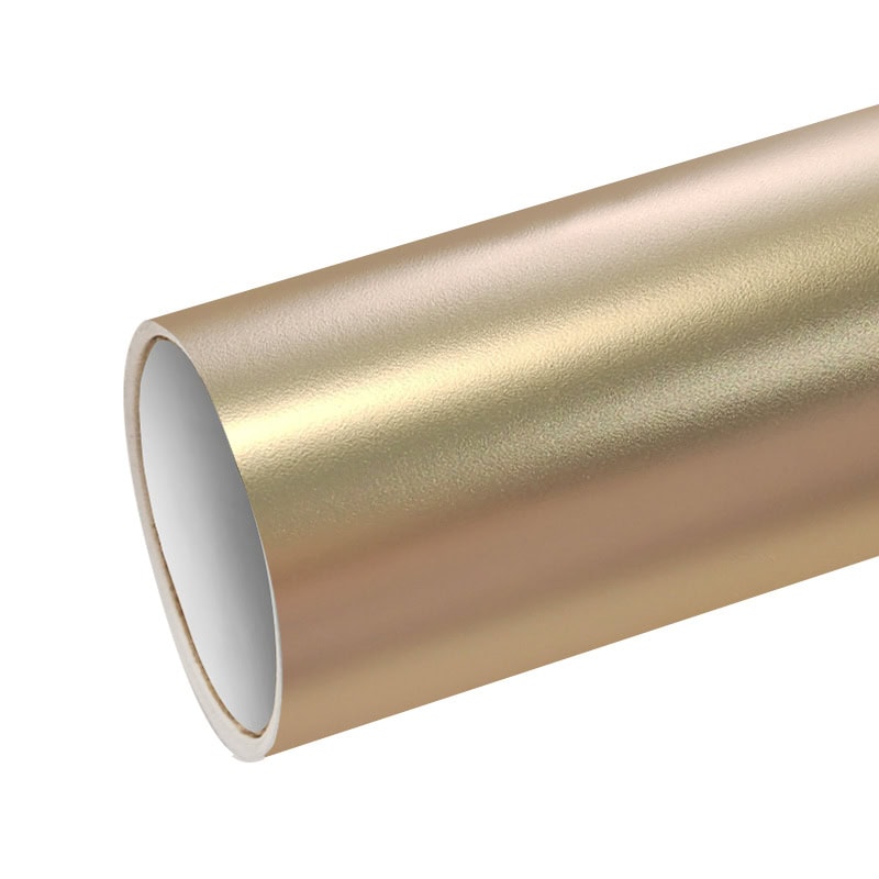 Chrome Matte Satin Champagne Gold