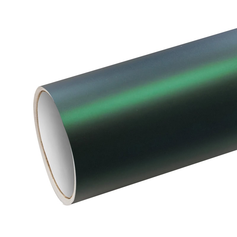 Chrome Matte Satin Dark Green