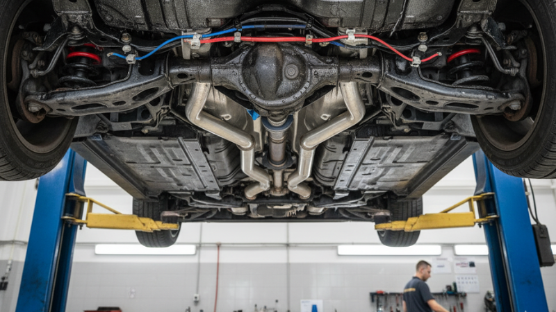Underbody coating of A Car