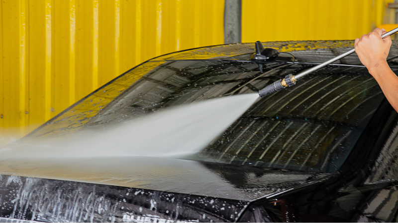 High Pressure Washing for car