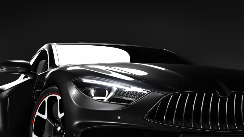 a car with High-Quality PPF