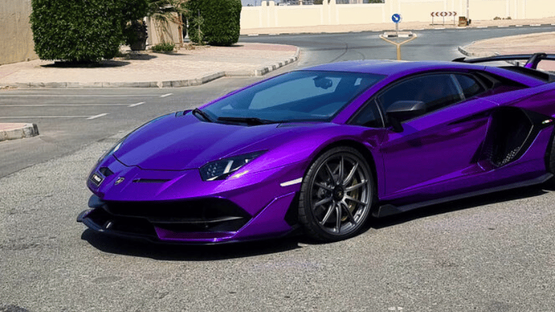 Vinyl wrap idea for an exotic ride of Lamborghini Aventador