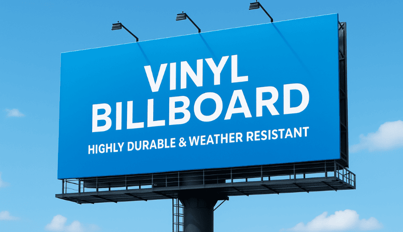 A brand top billboard signs in high traffic areas to grab customers.