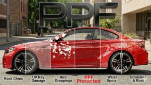 Protectio of the car with PPF from different road hostilities