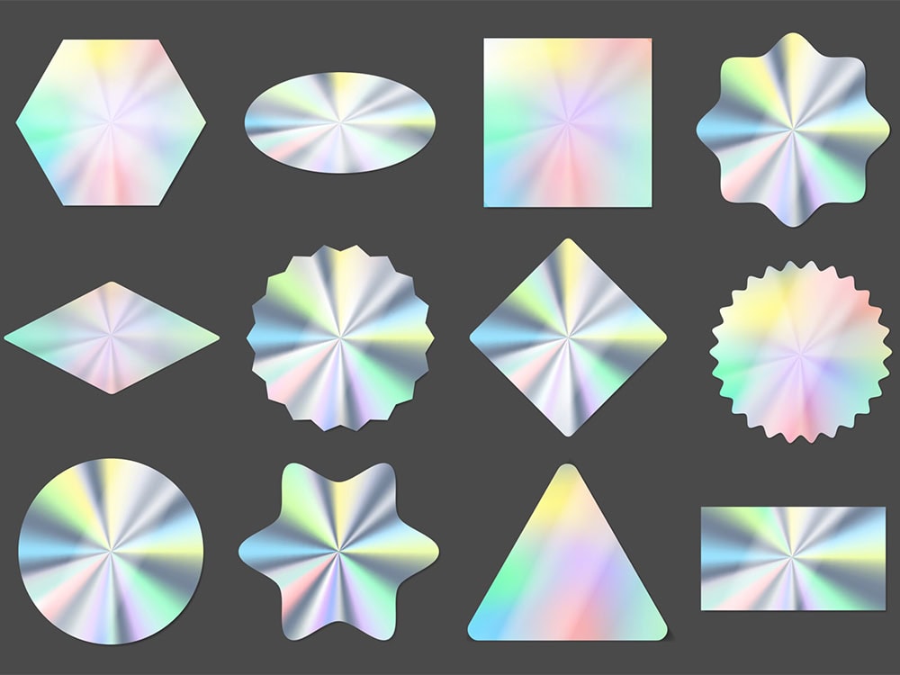 printable vinyl product label