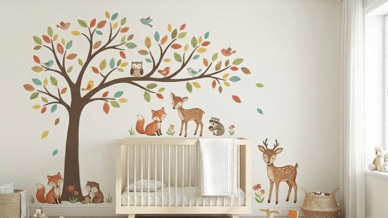 Vinyl Decals on the wall