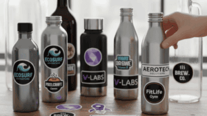 Custom vinyl Stickers for brand promotion